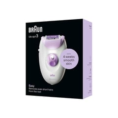 Braun SE3-000 Silk Epilator 3 Purple