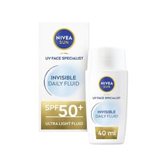 NIVEA SUN UV Invisible Fluid SPF50+ 40Ml