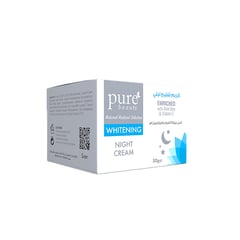 Pure Beauty Whitening Night cream 50gr