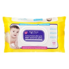 Mada Hayat Sensitive 100 Baby Wipes