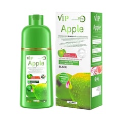 في اي بي ابل شامبو صبغة شعر أسود 400 مل
