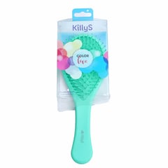 Killy'S Hairbrush Fashionable M Soft Green