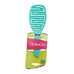 Dompel Silicone Brush All Hair Types Green