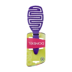 Dompel Silicone Brush All Hair Types Purple
