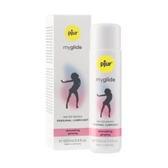Pjur Myglide Water-Based Personal Lubricant Stimulating Ginseng For Women 100 ml