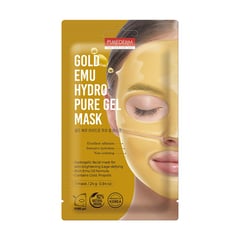 PUREDERM GOLD EMU HYDROGEL MASK
قناع الذهب من بيورديرم لترطيب وتنقية الوجه