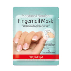 PUREDERM MOISTURE & NOURISH FINGER NAIL MASK
قناع العناية الفائقة بالاظافر من بيورديرم
