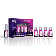 Night Party Personal Kit Long Lasting Fragrance + Shower Jel + Body Lotion + Hand Wash + Shampoo

