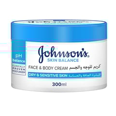 Johnson's Skin Balance Face And Body Cream 300 ml