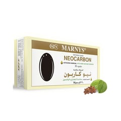 Marnys Neocarbon 30 Capsules
مارنيز نيوكاربون الفحم النشط 30 كبسولة