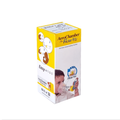 ايرو شامبر فلو فو اطفال قناع متوسط اصفر ( 1-5 سنوات )
