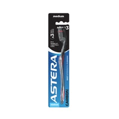 Astera Active-3 Charcoal Med.Toothbrush