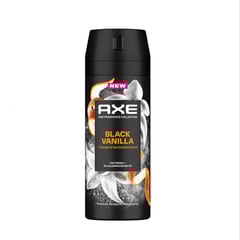 Axe Spray Deo Aero Black Vanilla 150Ml
أكس سبراي مزيل عرق الفانيليا السوداء 150 مل.