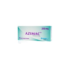 Azimac 250 mg 6 Tablets