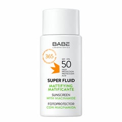 Babe Super Fluid Mattifying Sunscreen SPF50 - 50 ml