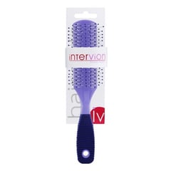 Inter-vion Hair Brush Rubber Handle