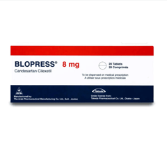 Blopress 8 mg 28 Tablets