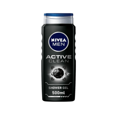 Nivea Shower Gel For Men Active 500 Ml
نيفيا آكتيف كلين – جل استحمام 3X1 (500 مل)