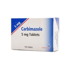 Carbimazole 5 mg 100 Tablets