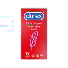 Durex Condom Feel Thin 12 Pieces