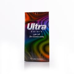 ألترا عازل طبي ملون 12 قطعة