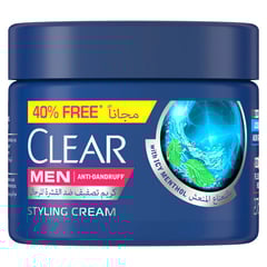 Clear Men Soft Styling Cream Cool Sport Menthol 275Ml