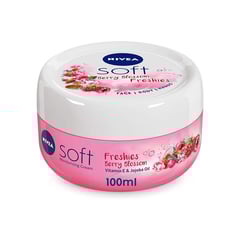 Nivea Soft Moisturizing Cream Berry 100 ml