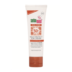 Sebamed Multi Protect SPF 50 Sun Cream 75 ml
سيباميد كريم بعامل حماية من الشمس 50 بدون عطر 75 مل

