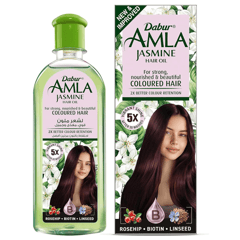 Dabur Amla Hair Oil Jasmine 300 ml
دابر أملا زيت شعر بالياسمين 300 مل