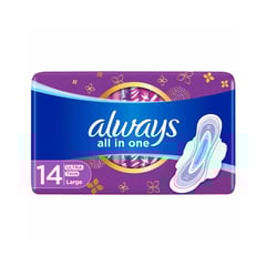 Always Diamond Ultra Thin Long 14 Pads