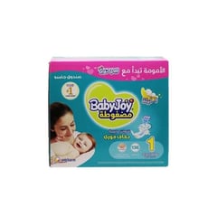 Baby Joy Size (1) Newborn 2-4 Kg Jumpo Box 136 Diapers