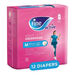 Fine Care Adult Active Pull-Ups Medium 12 pants