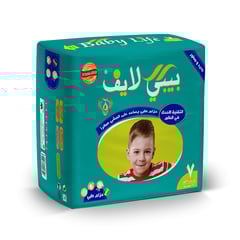 بيبي لايف حفاضات للأطفال عبوة جامبو، مقاس 7 - 26 قطعة