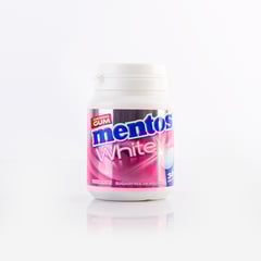 Mentos White Gum Bottle Tutty Fruity 38 Pieces