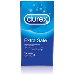 DUREX CONDOM EXTRA SAFE 12 PIECES