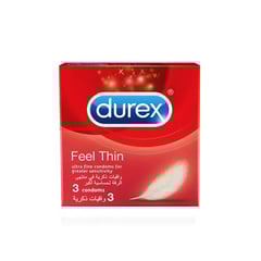 durex thin feel 3pcs