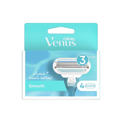 Gillette Venus For Women Smooth 3 Blades 4 Pieces