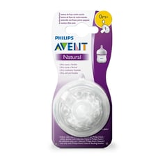 (أفينت حلمة  041/27 للرضاعة الطبيعية 2.0 *2 (عمر 0+ شهر