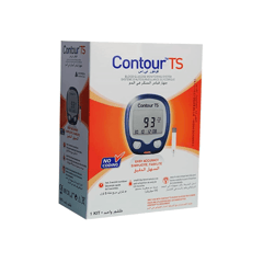 Contour Ts Glucometer
كونتور تي اس جهاز تحليل سكر