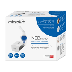 Microlife Nebulizer Neb Nano
ميكرولايف جهاز استنشاق البخار