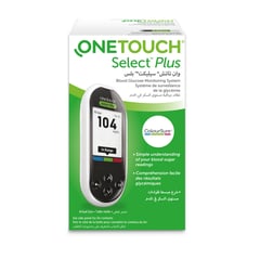 One Touch Select Plus blood glucose monitoring device