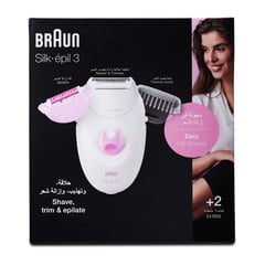 Braun Silk-Epil 3 Epilator And Shaver - 3270 Legs And Body