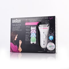 Braun Silk Epil 9 With 12 Extras