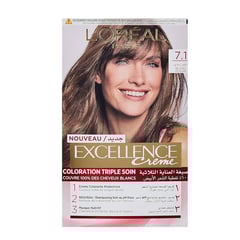 L'Oréal Excellence Crème Hair Color 7.1 Ash Blonde
