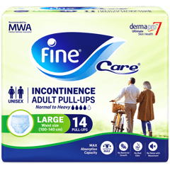 Fine Care Adult Pull-Ups Unisex Large 14 Diapers