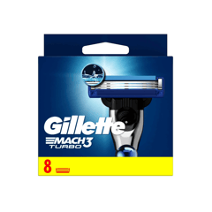 Gillette Mach3 Turbo 8 Refill Blades