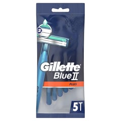 Gillette R Blue II Plus Ultra Grip 5 Shavers
جيليت بلو 2 بلس ماكينة حلاقة 5 قطع