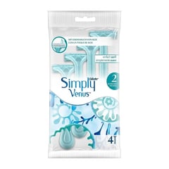 Gillette Simply Venus 2 Razor 4 Pieces
