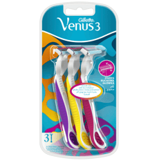 جيليت فينوس ماكينة حلاقة 3 بلس 3 قطع