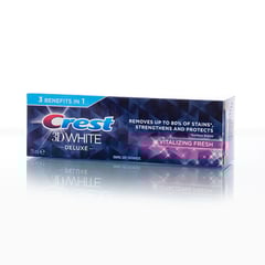 Crest Tooth Paste 3D White Deluxe 75 Ml Vitalizing Fresh